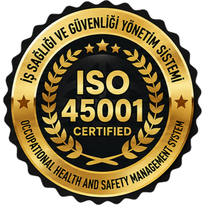 ISO 45001 İş Sağlığı ve Güvenliği Yönetim Sistemi belgesi