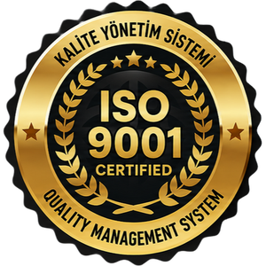 ISO 9001 Kalite Yönetim Sistemi belgesi